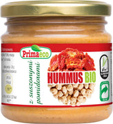 Hummus med torkade tomater EKO 160 g - PRIMAECO